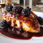 Bourbon-Brombeer-Hühnchen