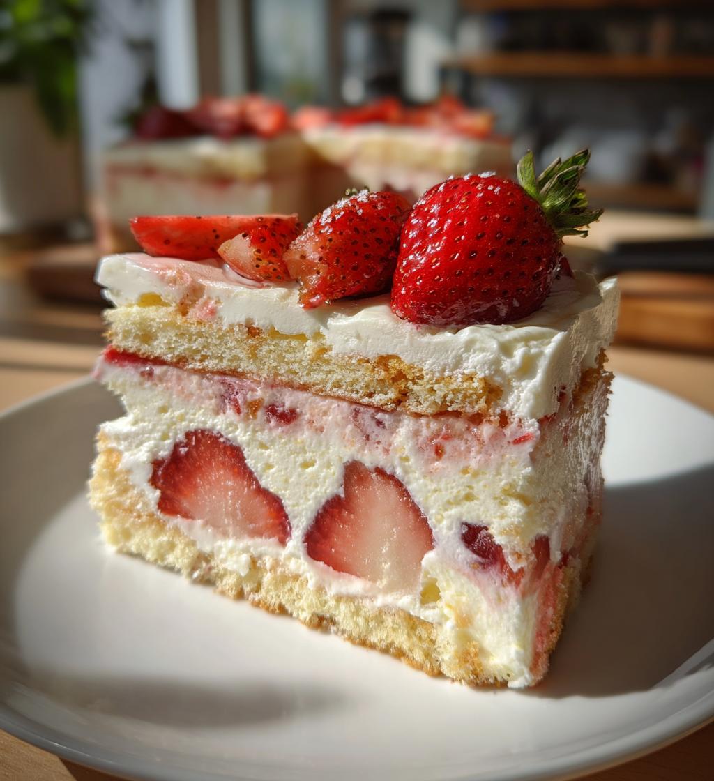 Cremige Erdbeer Mascarpone Torte – Einfach & Himmlisch lecker