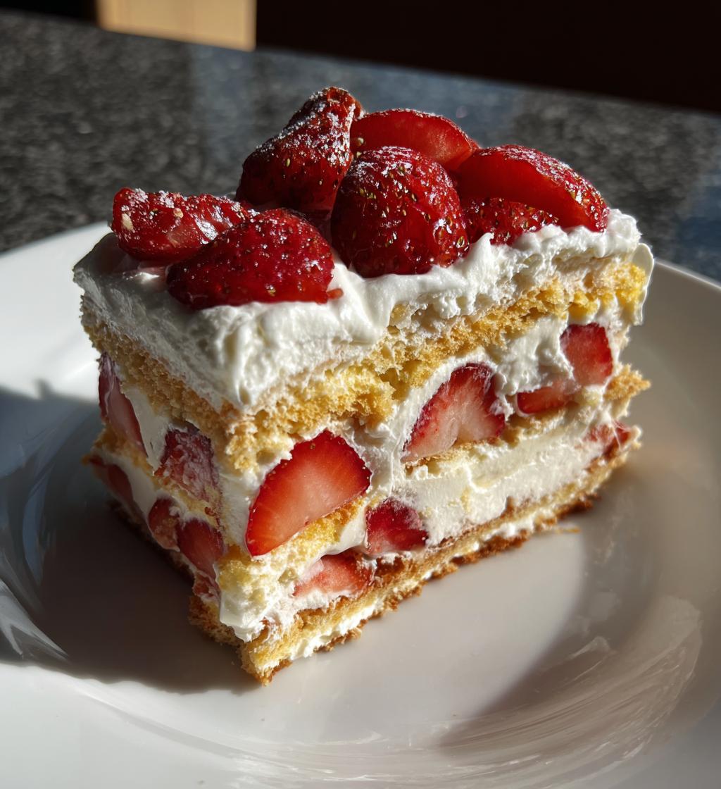 Erdbeer Mascarpone Torte