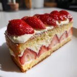 Erdbeerkuchen mit Vanillecreme – Der perfekte Frühlingskuchen
