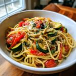 Frühlings Pasta mit Gemüse