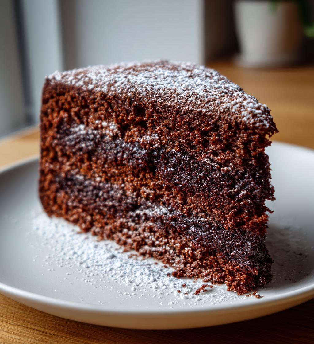 Gesunder Schokoladenkuchen