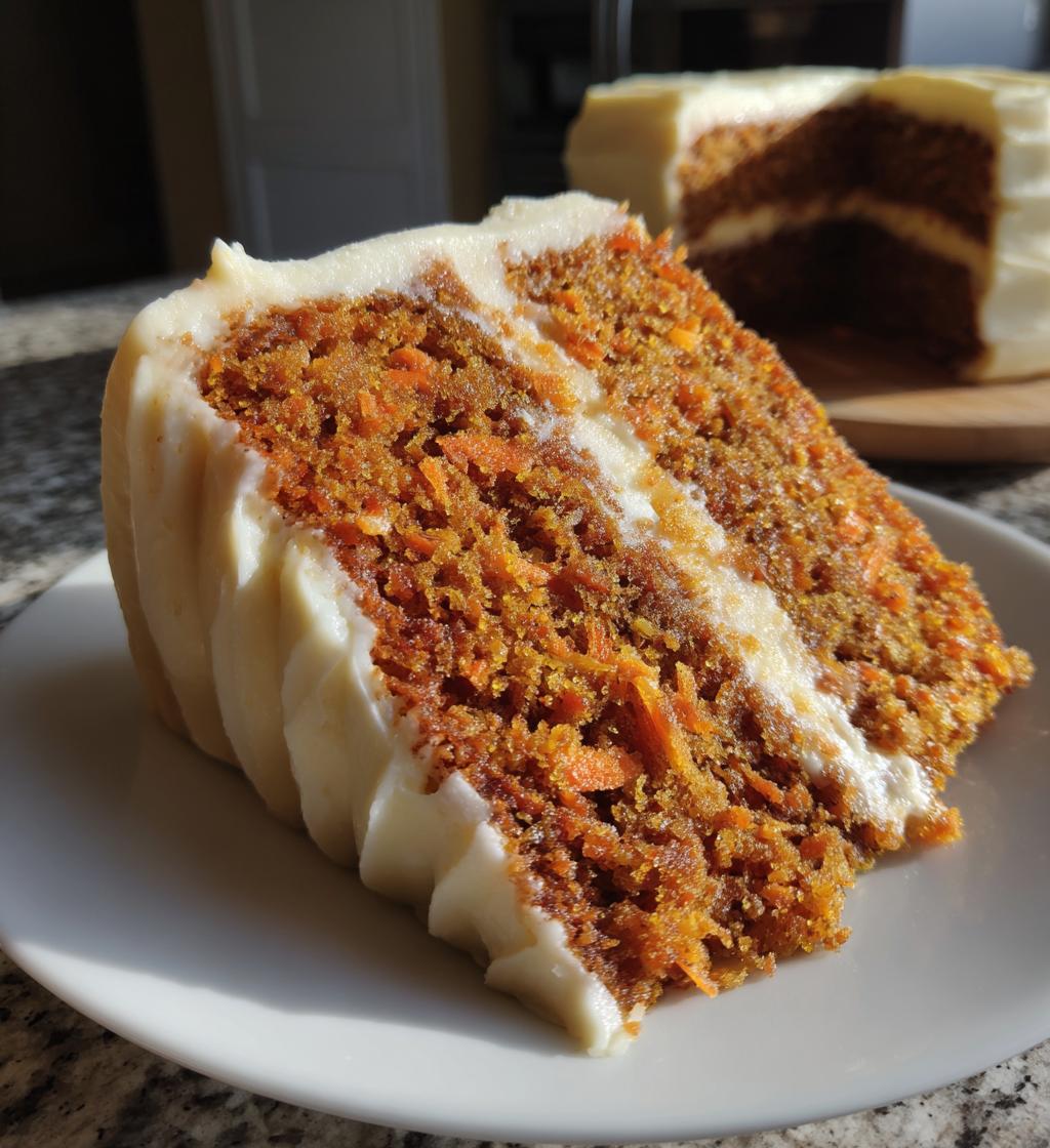 Karottenkuchen mit Frischkäse Frosting