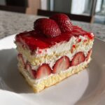No Bake Erdbeertorte – Schnelle Kühlschranktorte ohne Backen