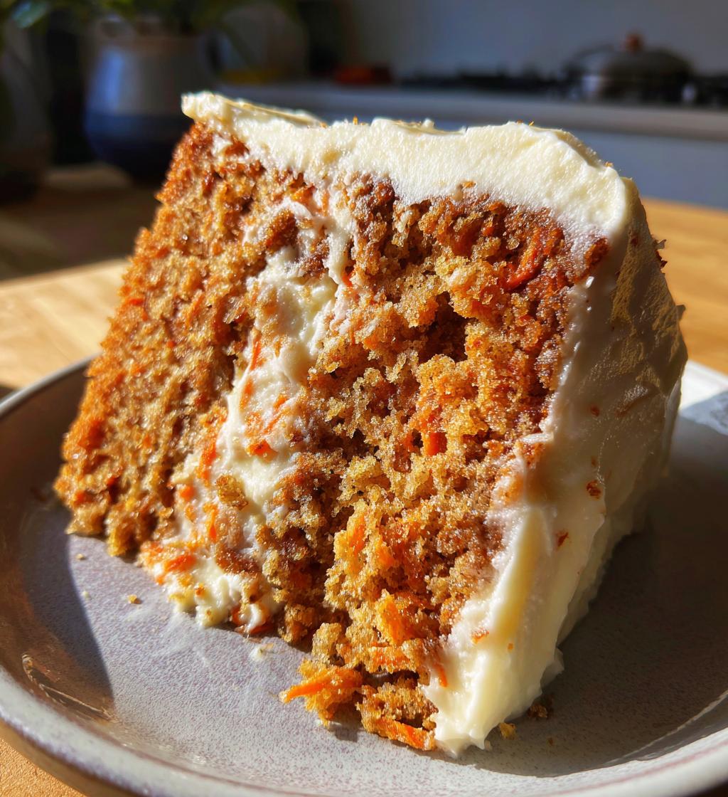 Saftiger Karottenkuchen