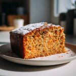 Veganer Karottenkuchen – Fluffiger Kuchen ohne Ei und Milch