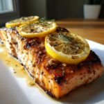 Zarter Zitronen Knoblauch Lachs vom Grill – Schnell & Gesund
