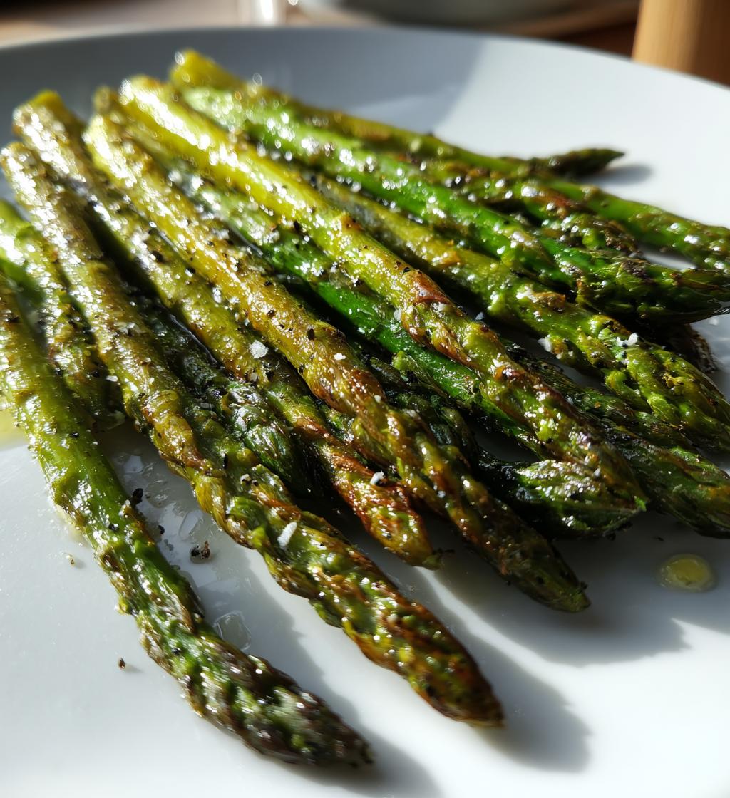 Knuspriger Airfryer Rezepte deutsch Spargel in nur 10 Minuten