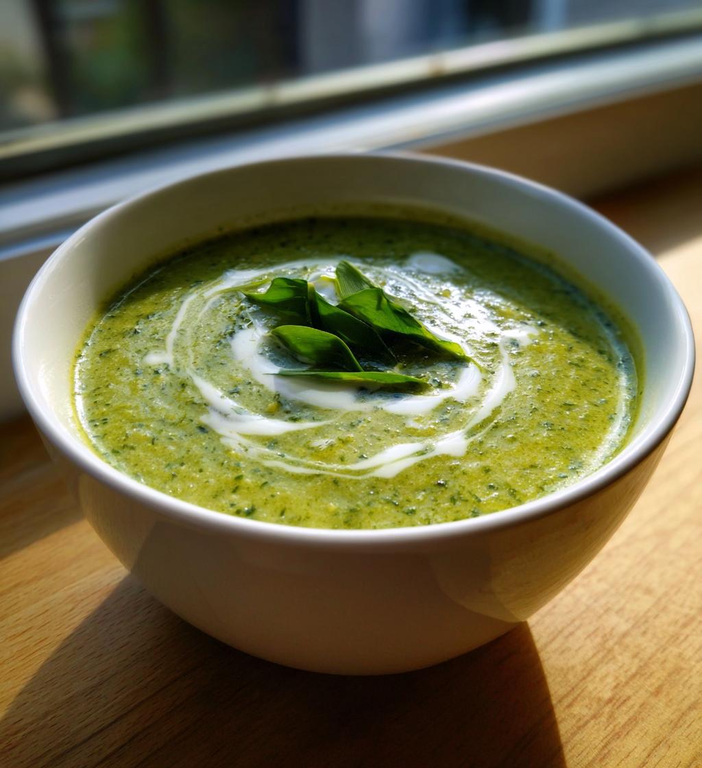 Cremige Bärlauchsuppe in nur 40 Minuten – genial lecker! (50 Zeichen)
