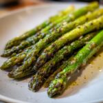 grüner spargel rezept backofen