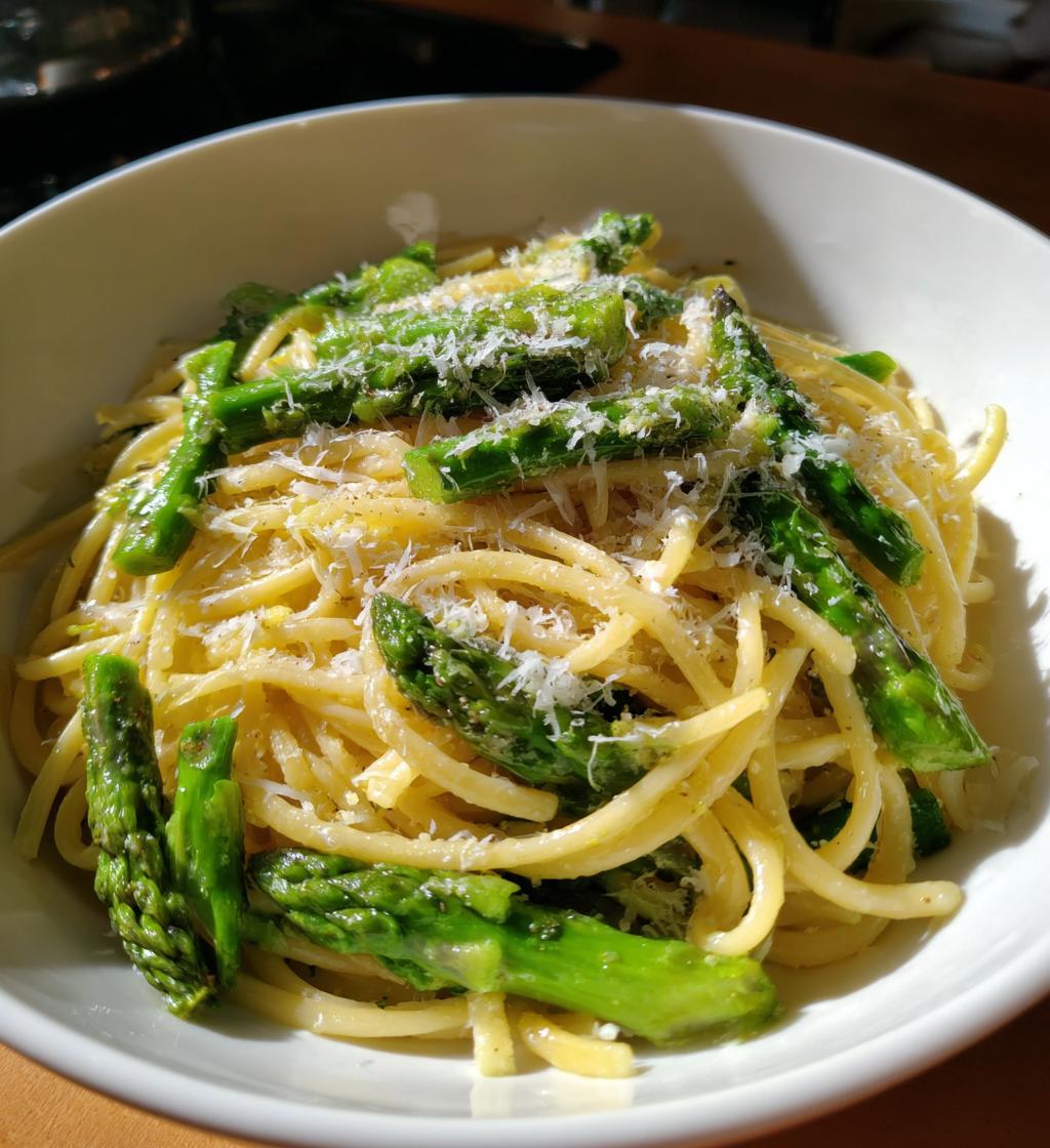 grüner spargel rezepte pasta
