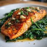 lachs mit spinat im airfryer