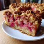 rhabarberkuchen mit streusel