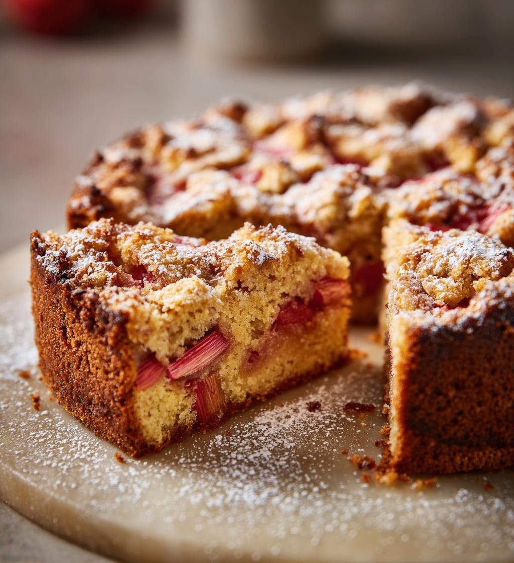 rhabarberkuchen