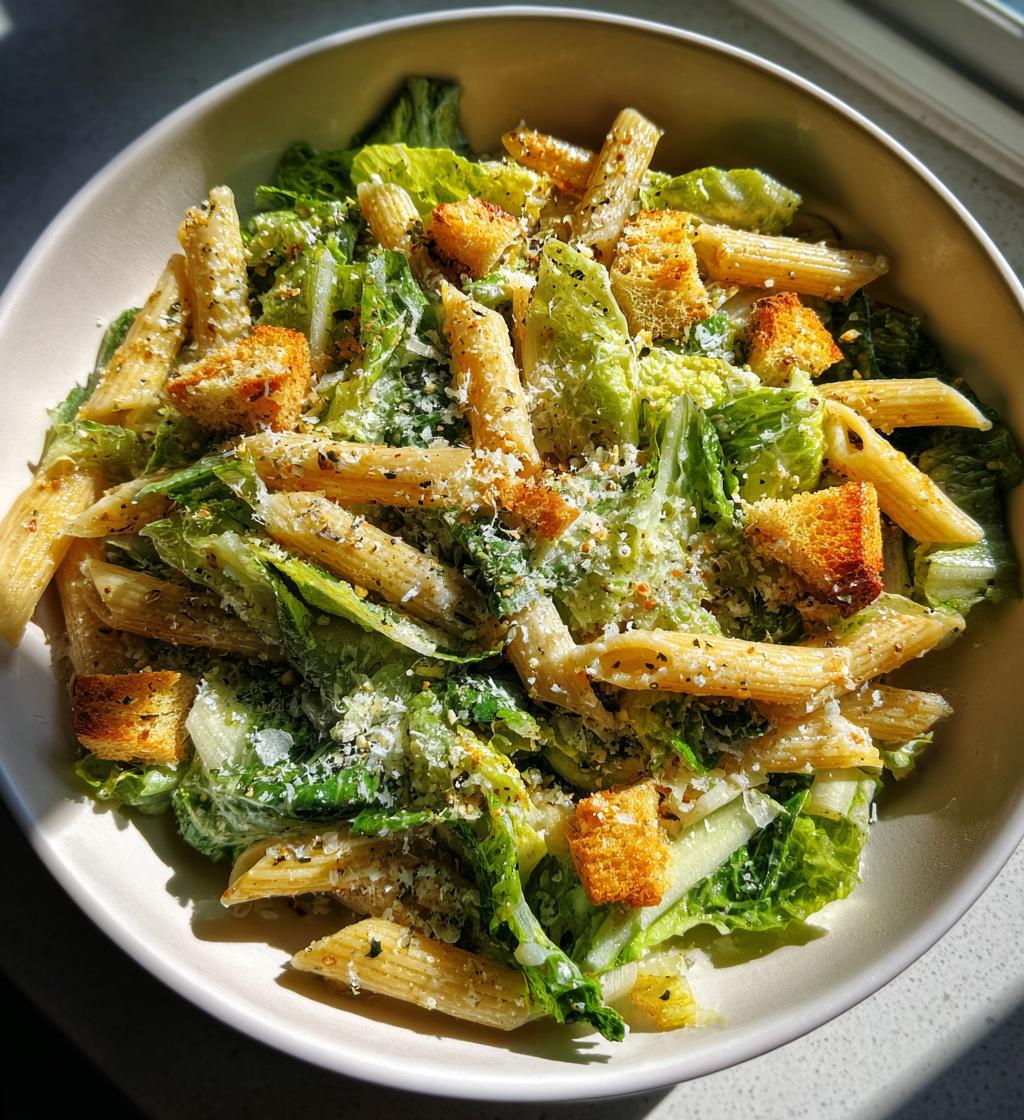 Caesar Pasta Salad*