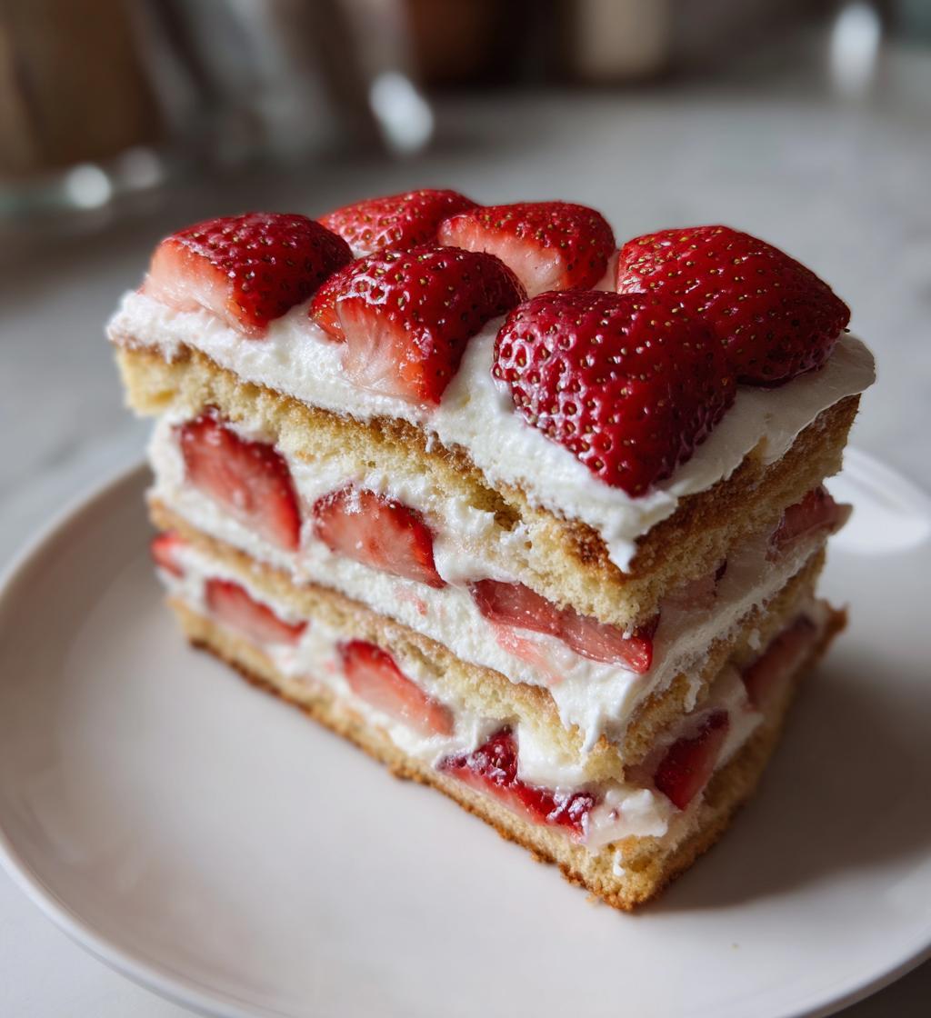 Erdbeer Mascarpone Torte