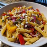 Mediterraner Nudelsalat