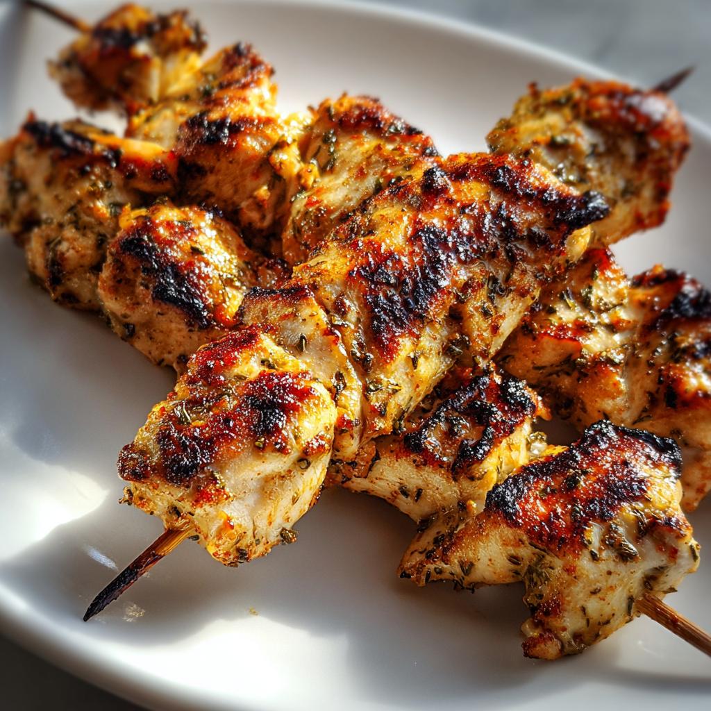 Mini Chicken Skewers
