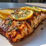 Saftiger Gegrillter Lachs mit Zitrone und Knoblauch – Perfektes Grillrezept