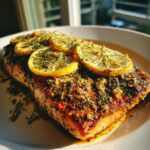 Zarter Zitronen Knoblauch Lachs vom Grill – Schnell & Gesund