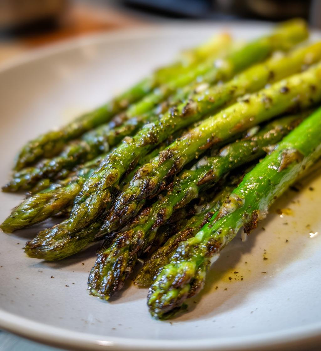 grüner spargel rezept backofen