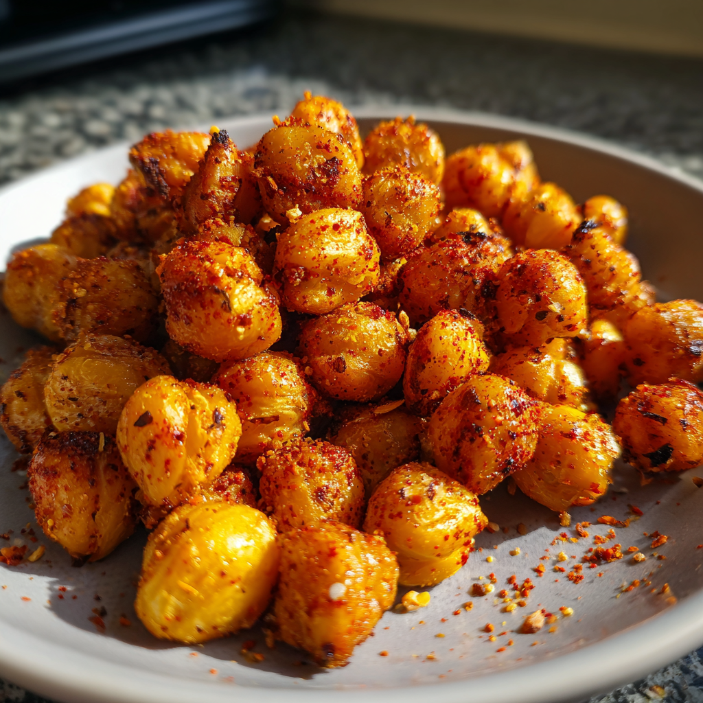 Knusprige Kichererbsen: 1 Geniale Airfryer-Idee