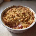 rhabarber crumble