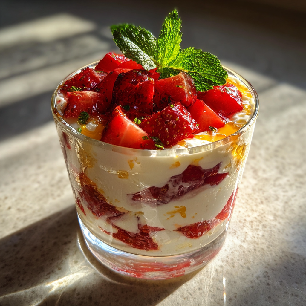 Sommerliches Dessert: Genial Lecker in 15 Minuten