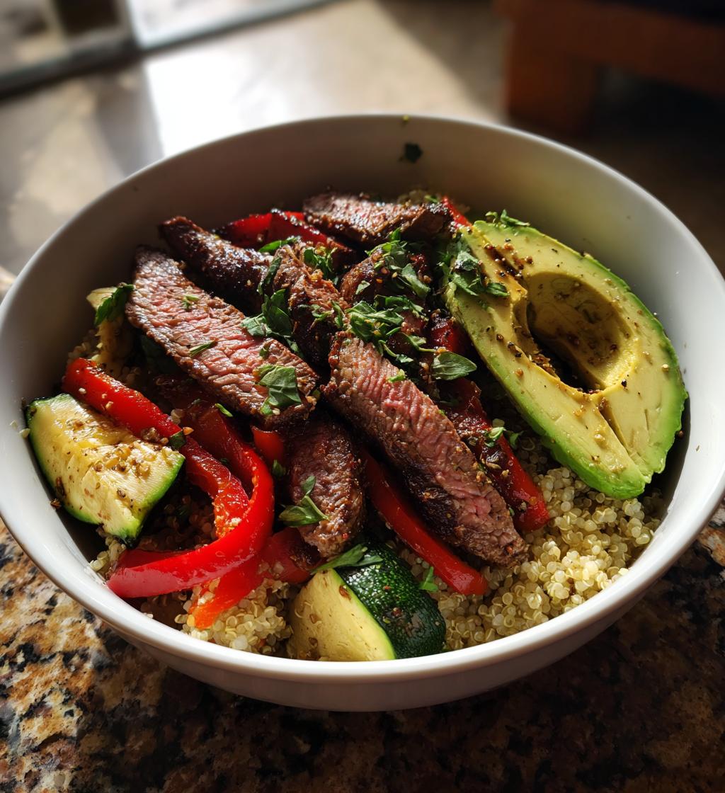 Gesunde Steak Bowls in 25 Minuten – köstlich &amp; proteinreich