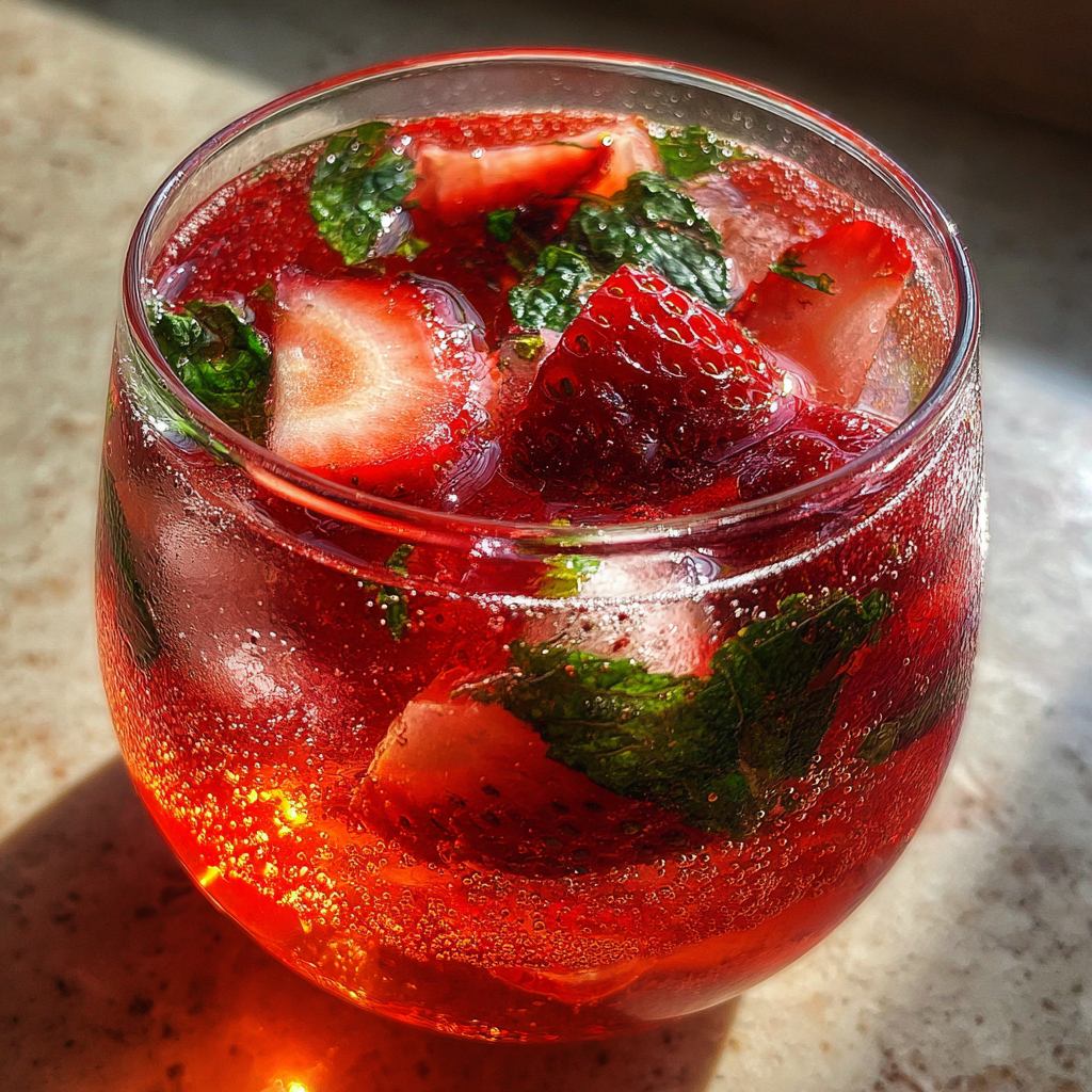 Erdbeerbowle Alkoholfrei: 8 himmlische Portionen Glück
