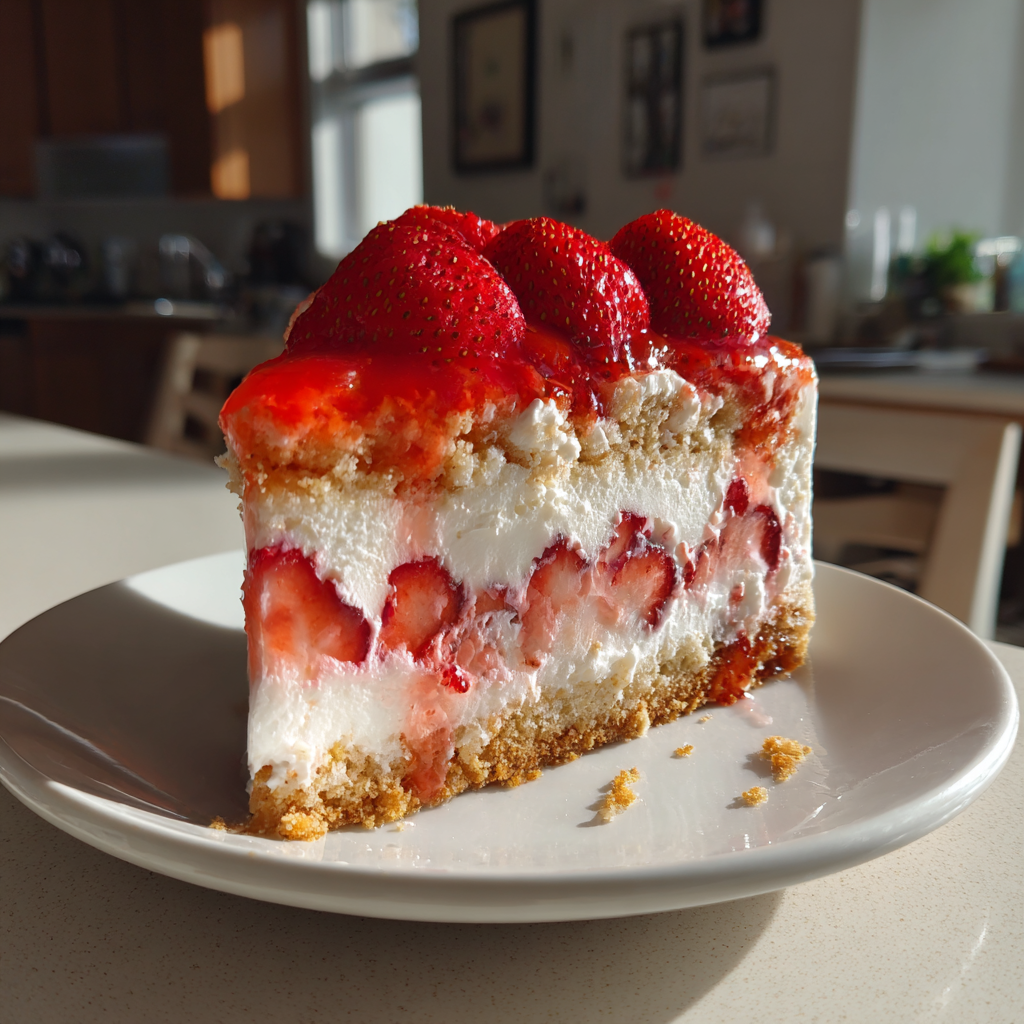 Erdbeerkuchen mit Vanillepudding: 8 Himmlische Stücke