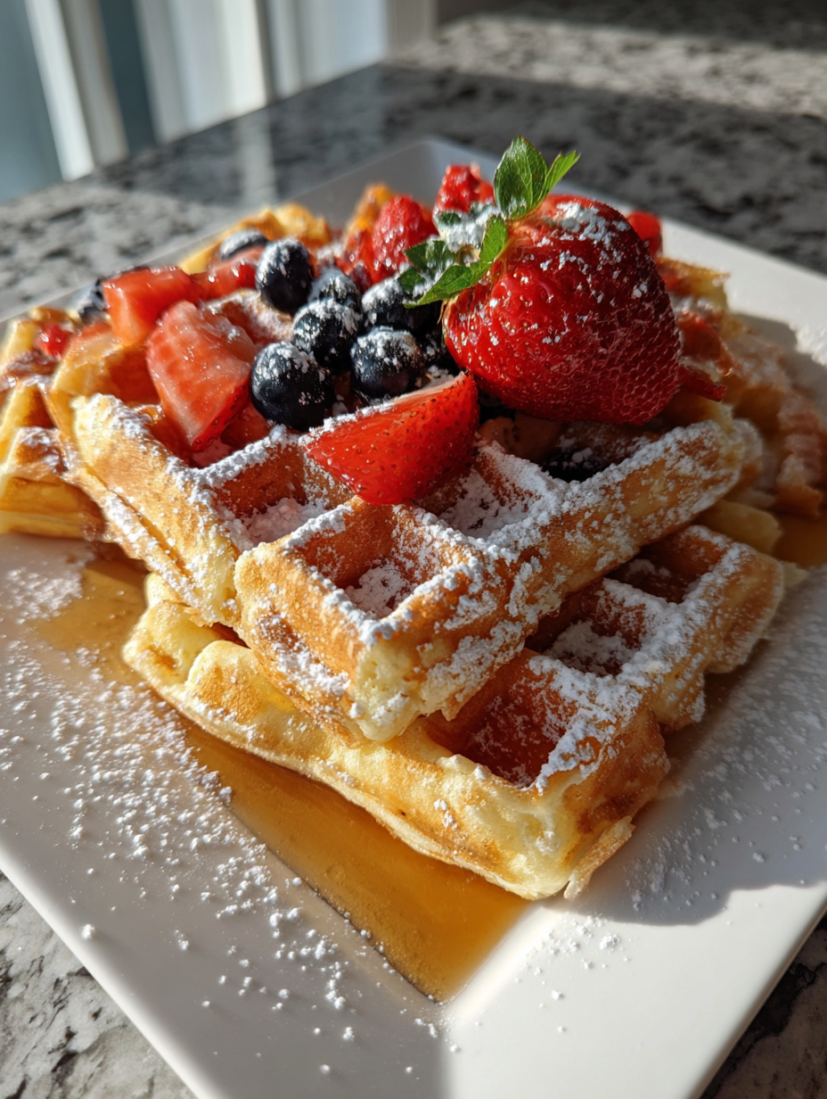 Das perfekte Belgische Waffeln Rezept für jeden Anlass