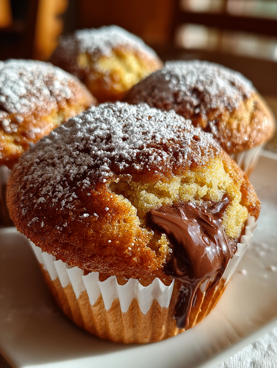 Leckeres Nutella Muffins Rezept für das perfekte Frühstück