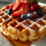 Einfaches Waffeln Rezept für das perfekte Frühstück zu Hause
