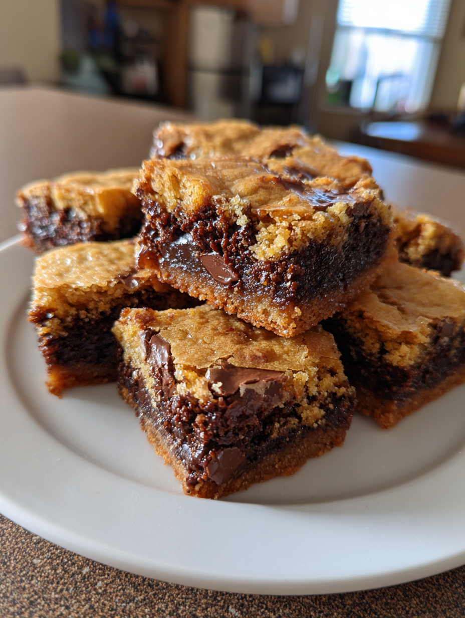 brookies rezept: Einfaches und köstliches Schokoladen-Keks-Dessert