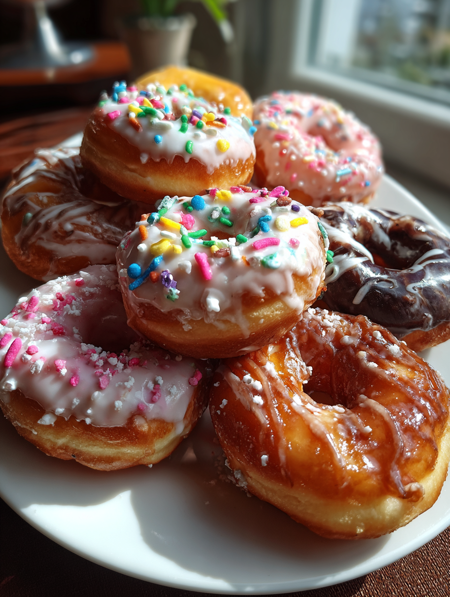 donuts rezept: Einfaches Rezept für köstliche, luftige Donuts