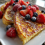 french toast rezept: Einfache und köstliche Frühstücksidee