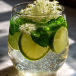 hugo rezept: Erfrischender Sommerdrink mit Holunderblüten