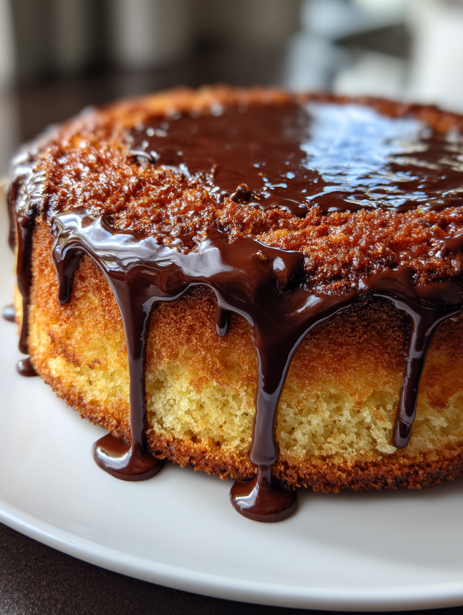 kaffee oder tee rezepte kuchen heute: saftiger Kaffeekuchen mit Schokoladenglasur