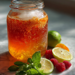 kombucha rezept: einfaches und leckeres Getränk für Zuhause
