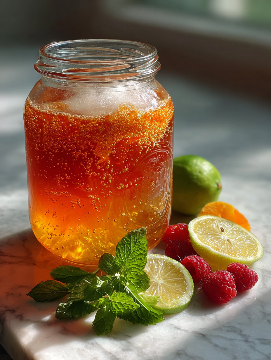 kombucha rezept: einfaches und leckeres Getränk für Zuhause
