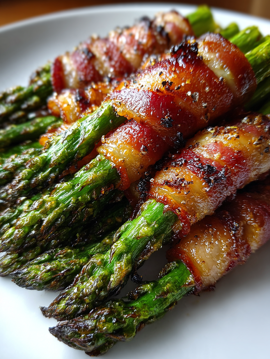 Airfryer Baconummantelter Spargel: Herrlich Knusprig und Einfach: Perfekte Beilage für jeden Anlass