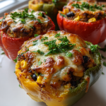 Airfryer Gefüllte Paprika: Herrlich Einfaches Wochentags-Gericht: Saftig gefüllt mit Hackfleisch und Reis