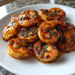 Airfryer Honig-Knoblauch-Garnelen Rezept: Herrlich Süß und Herzhaft: Knusprig und Aromatisch mit Sesam und Frühlingszwiebeln