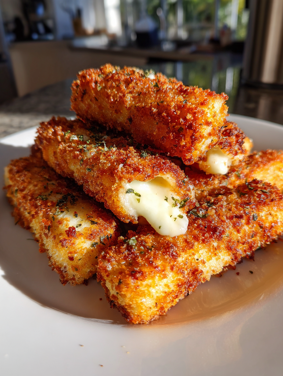 Airfryer Mozzarella Sticks Rezept: Einfache und Leckere Snackidee: Krosse Käse-Sticks für den perfekten Snackgenuss