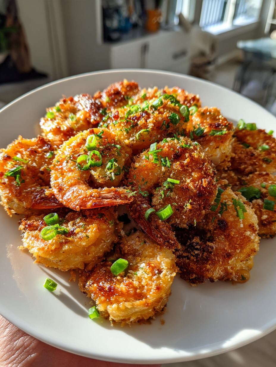 Airfryer Parmesan-Kruste Hähnchen: Perfekt Knusprig und Saftig: Aromatische Kräuter und goldene Kruste