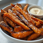 Airfryer Süßkartoffelpommes – Knusprig & Gesund: Perfekt Gewürzter Genuss: Aromatische Leckerbissen für jeden Anlass