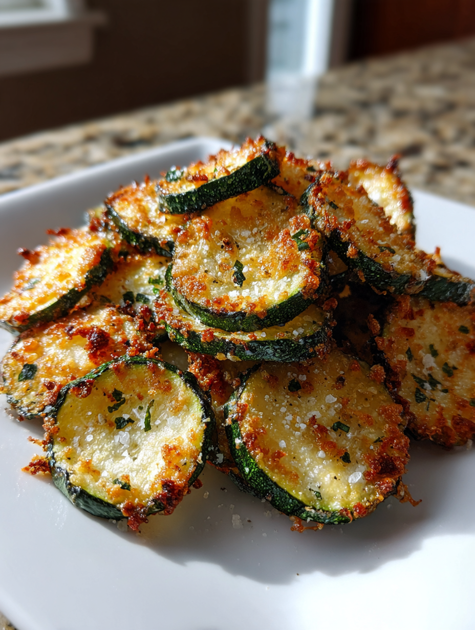 Airfryer Zucchini Chips – Low Carb Snack: Perfekt Knusprige Leckereien: Einfach und lecker für jeden Snackbedarf