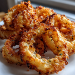 Airfryer Zwiebelringe – Extra Knusprig: Perfekt Knuspriger Snack-Genuss: Einfach unwiderstehlich knusprig und lecker