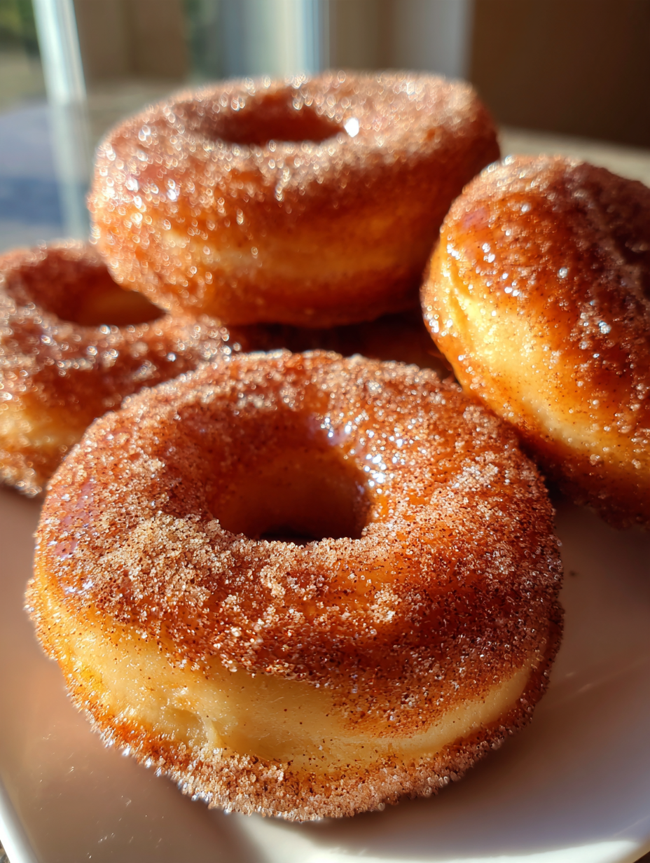 Gebackene Apfelwein-Donuts Rezept: Herrlich Gewürzt und Weich: Perfekt für den Herbstgenuss